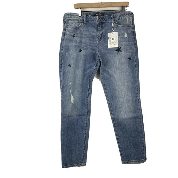 TK LEE  Womens Jeans, Size 32 NWT - Picture 5 of 7